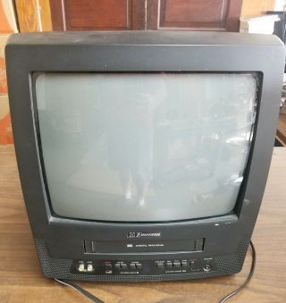 Emerson Ewc1302 Tv / Vcr Combo 13 " Crt Tv,  Retro,  Vintage,  Gaming Television