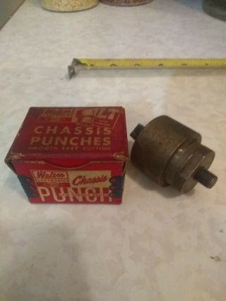Vintage Walson Chassis Low Torque 1 - 1/4 " Punch 3125