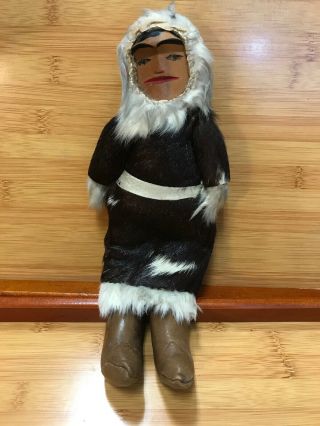 Authentic Antique Native Alaskan Inuit Doll