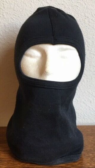 Vintage Balaclava Black Made With Kevlar Ski Face Mask Hatch Gloves Usa