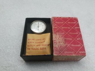 Vintage Starrett Dial Test Indicator 196b1 L.  S.  Starrett Co.  Athol,  Mass Usa
