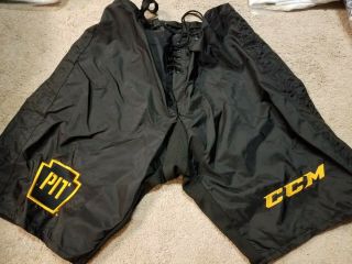 2019 Stadium Series Pittsburgh Penguins Ccm Pp10 Pant Shells Game Issued Pit M