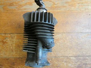 1914 Harley Front Twin Cylinder Antique Motorcycle Motor Engine 1913 1915 1912