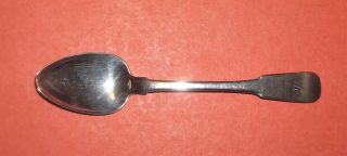 Scottish Provincial Silver Teaspoon.  Inverness C1815