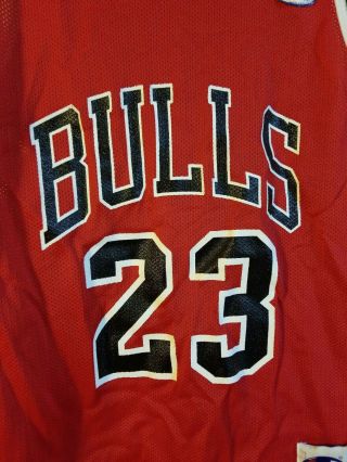 Vintage Champion Michael Jordan 23 Chicago Bulls Jersey Youth M 10 - 12 EUC 2