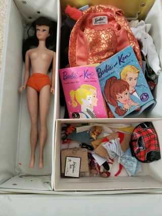 Mixed Vintage Barbie Doll And Clothing