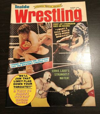 1973 Inside Wrestling Andre The Giant Chief Strongbow Ernie Ladd Wahoo Mcdaniel