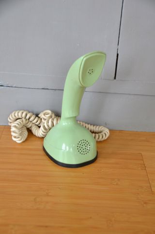 Vintage Mid - Century Ericsson Cobra Rotary Telephone Phone Sweden Mcm 1960s