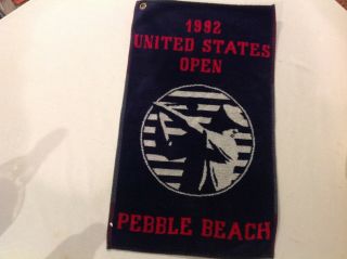Vintage Pebble Beach 1992 Us Open Golf Towel