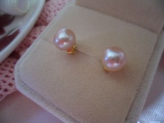 Vintage Jewellery Pearl Gold Earrings Ear Rings With Pearls Antique Jewelry