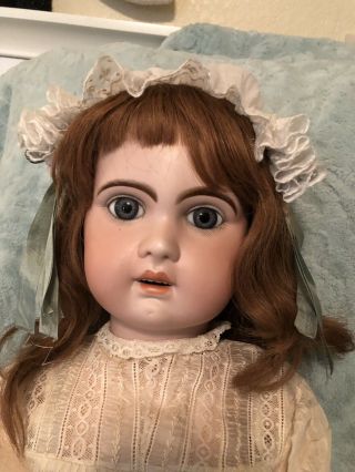 Antique 32 " Tete Jumeau Doll Marked 1907 15