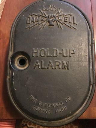 Rare Antique Gamewell Hold - Up Alarm Call Box Police 1937 Cast Iron