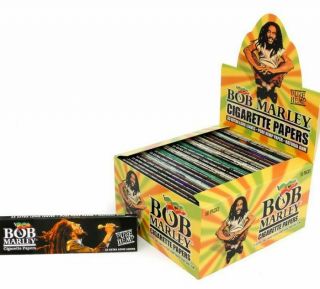 Bob Marley King Size Cigarette Rolling Papers 1 Box 50 Packs  2