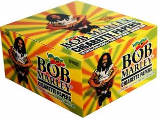 Bob Marley King Size Cigarette Rolling Papers 1 Box 50 Packs  3
