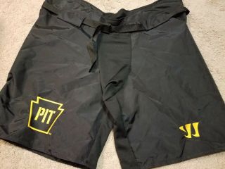 2019 Stadium Series Pittsburgh Penguins Warrior Pant Shells Game Issued L