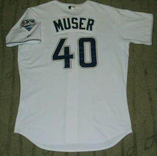 Tony Muser San Diego Padres Game Worn 2006 Jersey (white Sox Orioles Cubs)