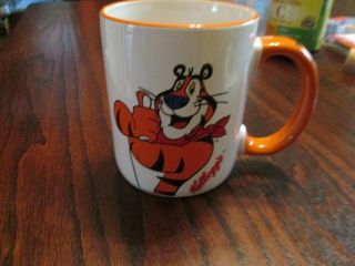 Vintage Tony The Tiger Collectible Coffee Ceramic Mug 1990 