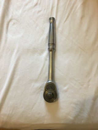 Rare Vintage Snap On 1/2 Inch Drive S710 Ratchet 10” Inches Long