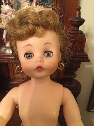 Madame Alexander Vintage 1950s Doll Kelly 20” Extra Tagged Clothes