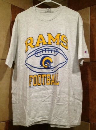 Vintage Los Angeles Rams St.  Louis T Shirt Xl 1996