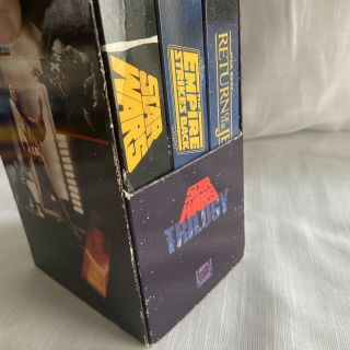 Unaltered Theatrical Star Wars Trilogy 1992 CBS FOX VHS Box Set Vintage 3