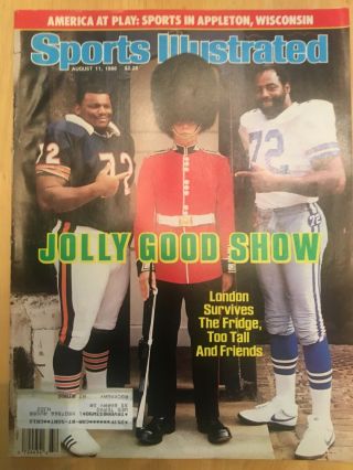 Sports Illustrated August 11,  1986 - William Perry / Ed Jones