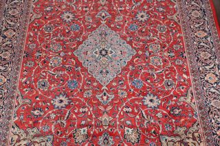 Vintage Exceptional Floral 10x13 Sarouk Persian Oriental Area Rug Wool Carpet 3
