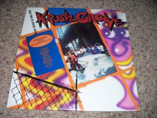 Vintage Vinyl 1985 Krush Groove Soundtrack Hip Hop Ex 1 - 25295