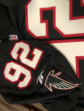 1997 Authentic Atlanta Falcons Game Issued/Worn Jersey Sz 48, 2