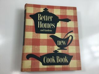Vintage 1953 Better Homes And Gardens Cook Book Hardcover Cookbook Ring Bind