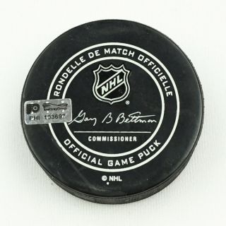 2018 - 19 Connor Brown Toronto Maple Leafs Game - Goal - Scored Puck - Ennis Ast. 2