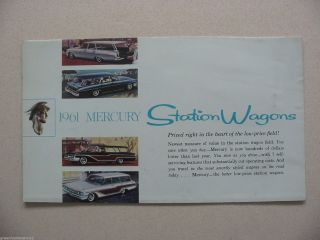 1961 Mercury Station Wagon Brochure