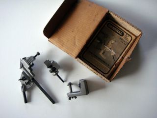 Vintage General No 825 Drill Grinding Attachment BIT SHARPENER Box 2