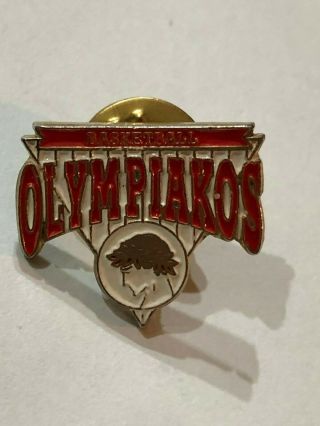 Olympiakos Basketball Pin Badge