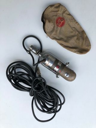Vintage Old Rca 77dx Antique Radio Tv Studio Ribbon Microphone,  Plug & Play