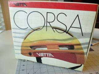 Corsa Vetta Helmet Vintage 1986 W/original Box Bike Skate Racing Cycle Lexan