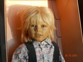 Vintage 30 " Annette Himstedt Boy Doll Kasimir All 1988
