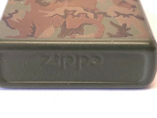 Zippo vintage camo lighter Made In USA Camouflage 2