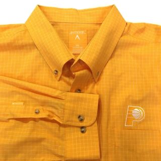Indiana Pacers Button Front Shirt By Antigua Men 