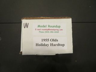 Vintage 1/25 Scale Model Roundup 1955 Olds Holiday Hardtop Resin Model Kit