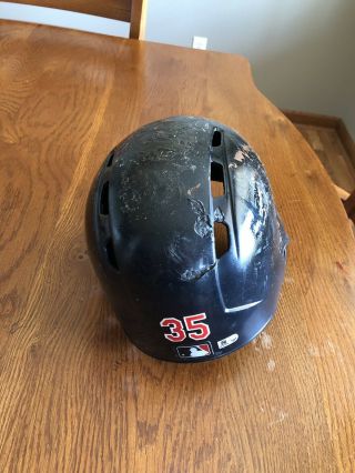 Casey Kotchman Game Issued Batting Helmet,  Cleveland Indians 3