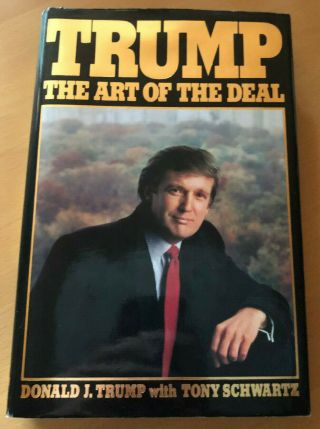 Donald Trump The Art Of The Deal 1st Edition 1st Printing First Vintage 1987