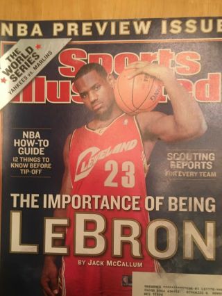 Sports Illustrated October 27,  2003 - Lebron James