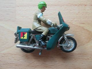 Britains 9672 Bike & Army Dispatch Rider Motorcycle Motorbike Vintage