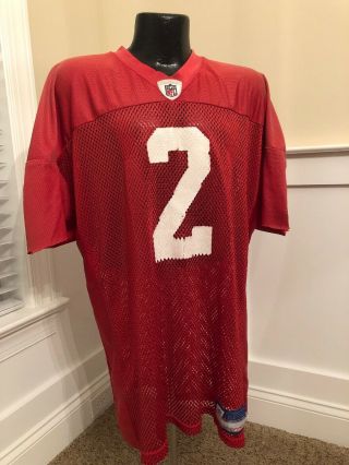 2007 Raiders Jamarcus Russell Game Worn/used Practice Red Jersey - Rookie Camp