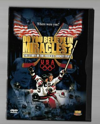 Dvd: Do You Believe In Miracles? The Story Of The 1980 U.  S.  Hockey Team,  Hbo