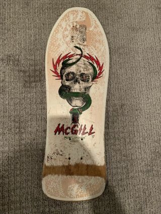 1989 Mike Mcgill Skateboard.  Og 7 Ply.  Not Reissue