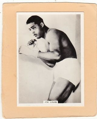 Ardath Scarce Type Card Photocards Group D.  Joe Louis.  (l).  Champ.  Boxer Isd 1937