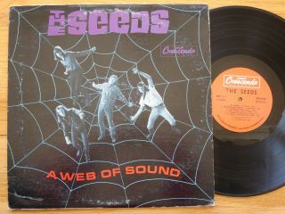 Rare Vintage Vinyl - The Seeds - A Web Of Sound - Gnp Crescendo Mono 2033