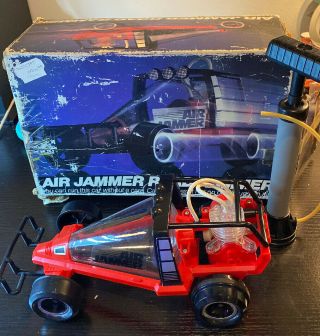 Vintage 1980 Tomy Air Jammer Road Rammer W Box Air Powered Motor Sounds